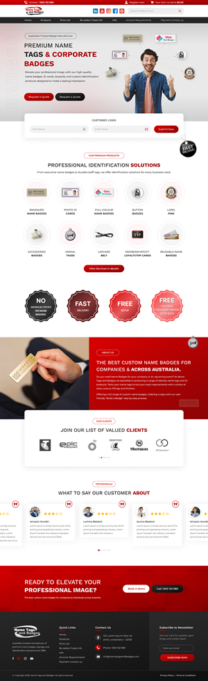 Web Design by Sbss for this project | Design: #36711531