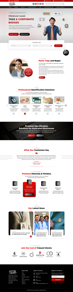 Web Design by Sbss for this project | Design: #36712423