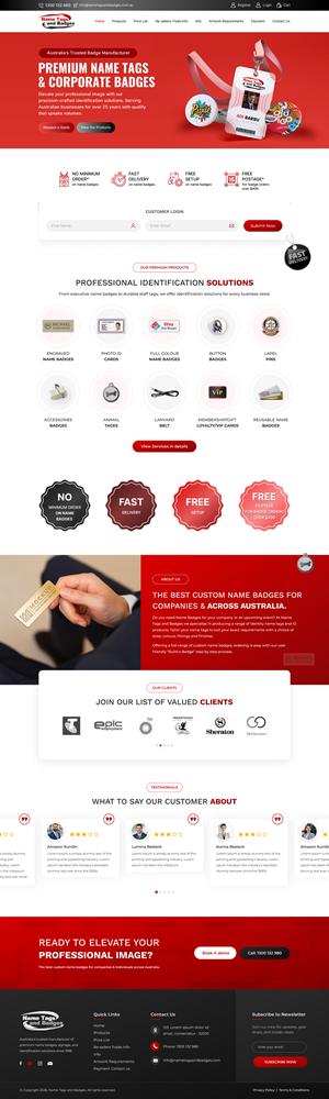 Web Design by Sbss for this project | Design: #36712432