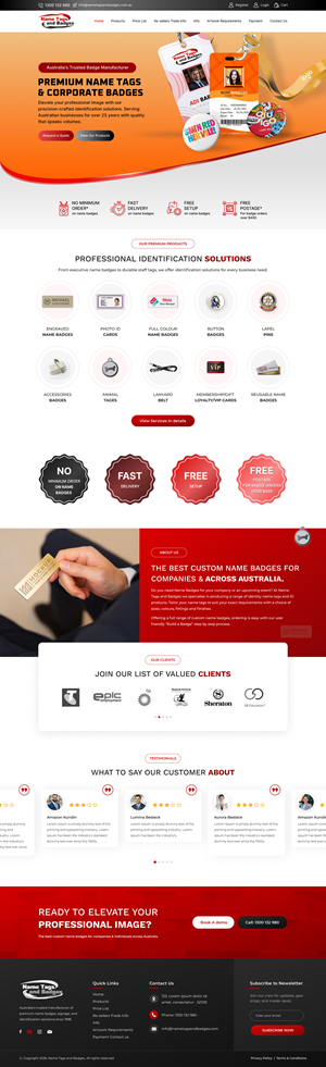 Web Design by Sbss for this project | Design: #36712436
