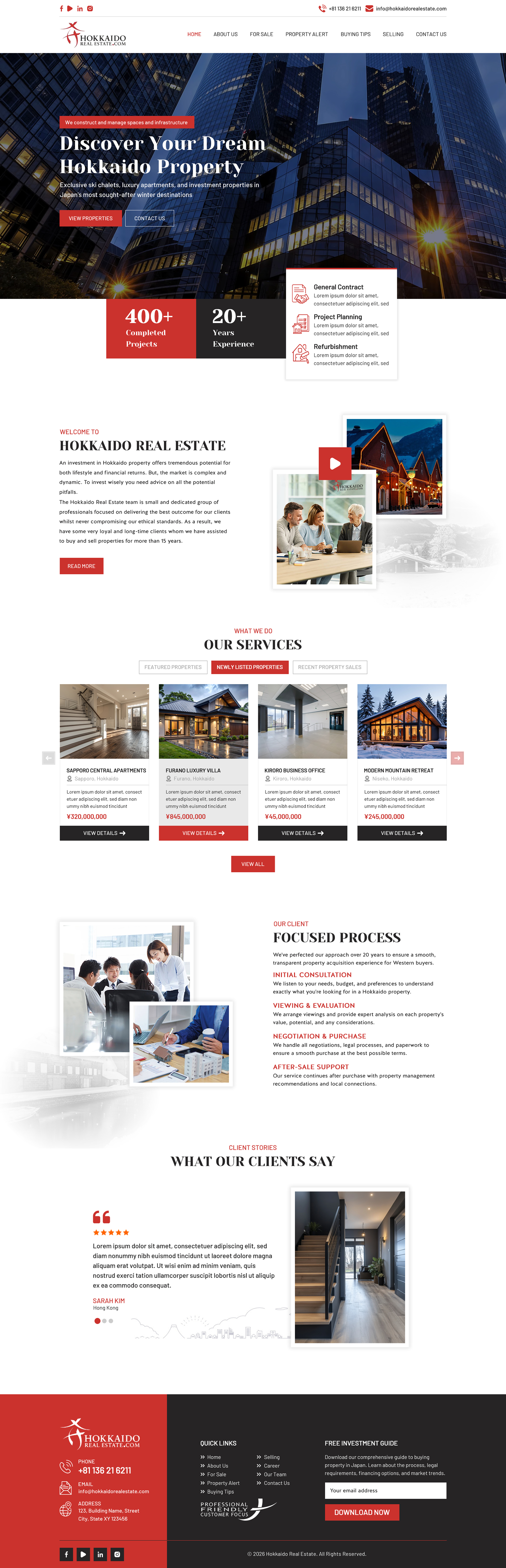 Web Design by Sbss for this project | Design #36705344