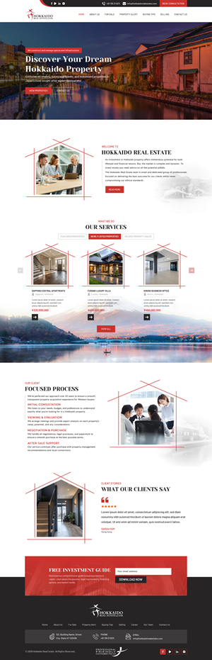 Web Design by Sbss for this project | Design: #36705609