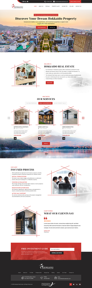 Web Design by Sbss for this project | Design: #36710582