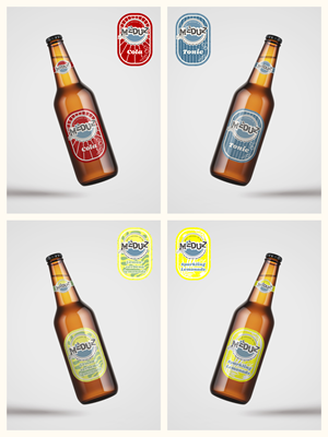 Label Design by Ferdyansyah for Brasserie Artisanale MEDUZ | Design: #36720403