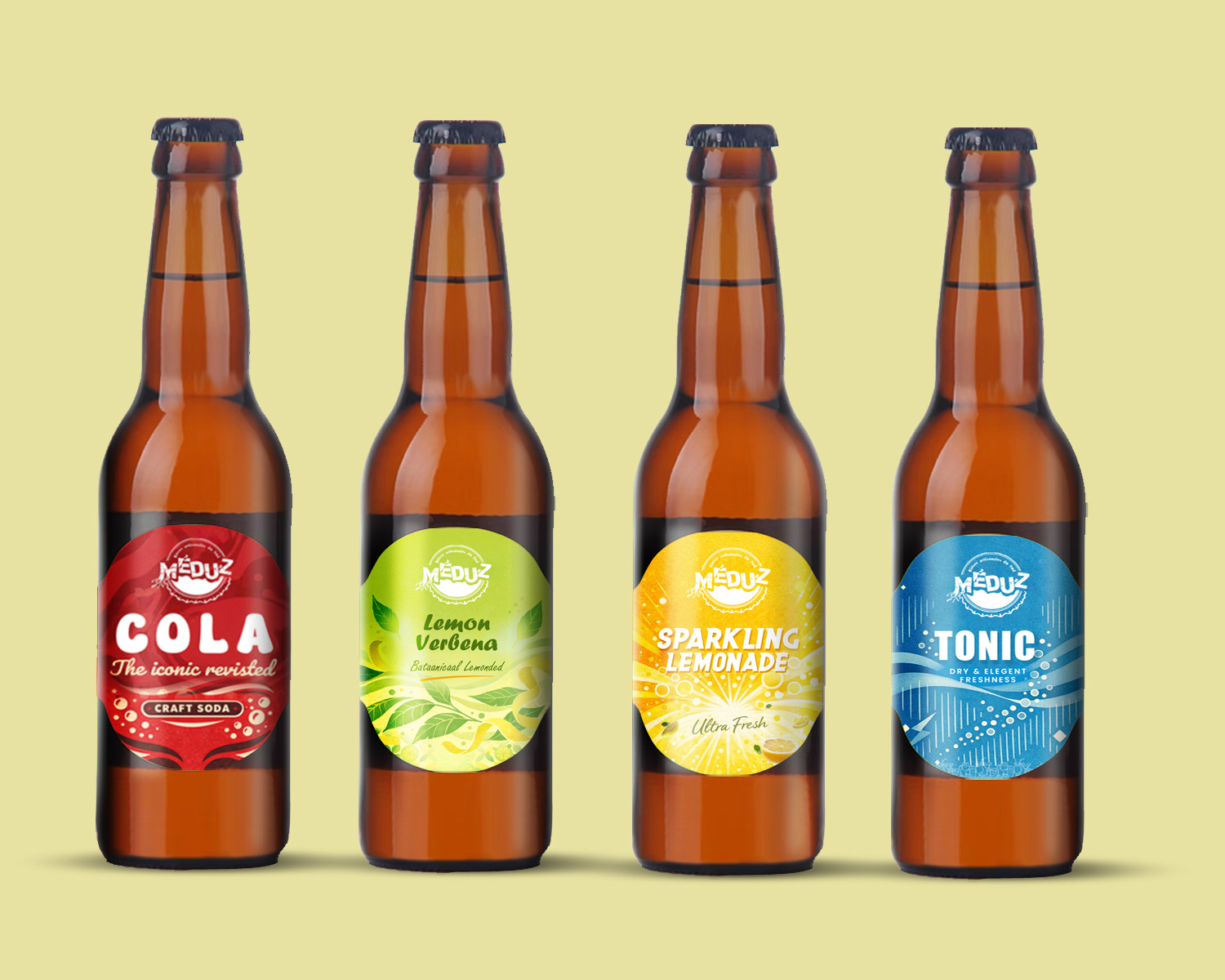 Label Design by Ascinate for Brasserie Artisanale MEDUZ | Design #36721720