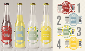 Label Design by Daud Nadeem for Brasserie Artisanale MEDUZ | Design: #36727412