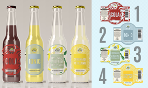 Label Design by Daud Nadeem for Brasserie Artisanale MEDUZ | Design: #36741959