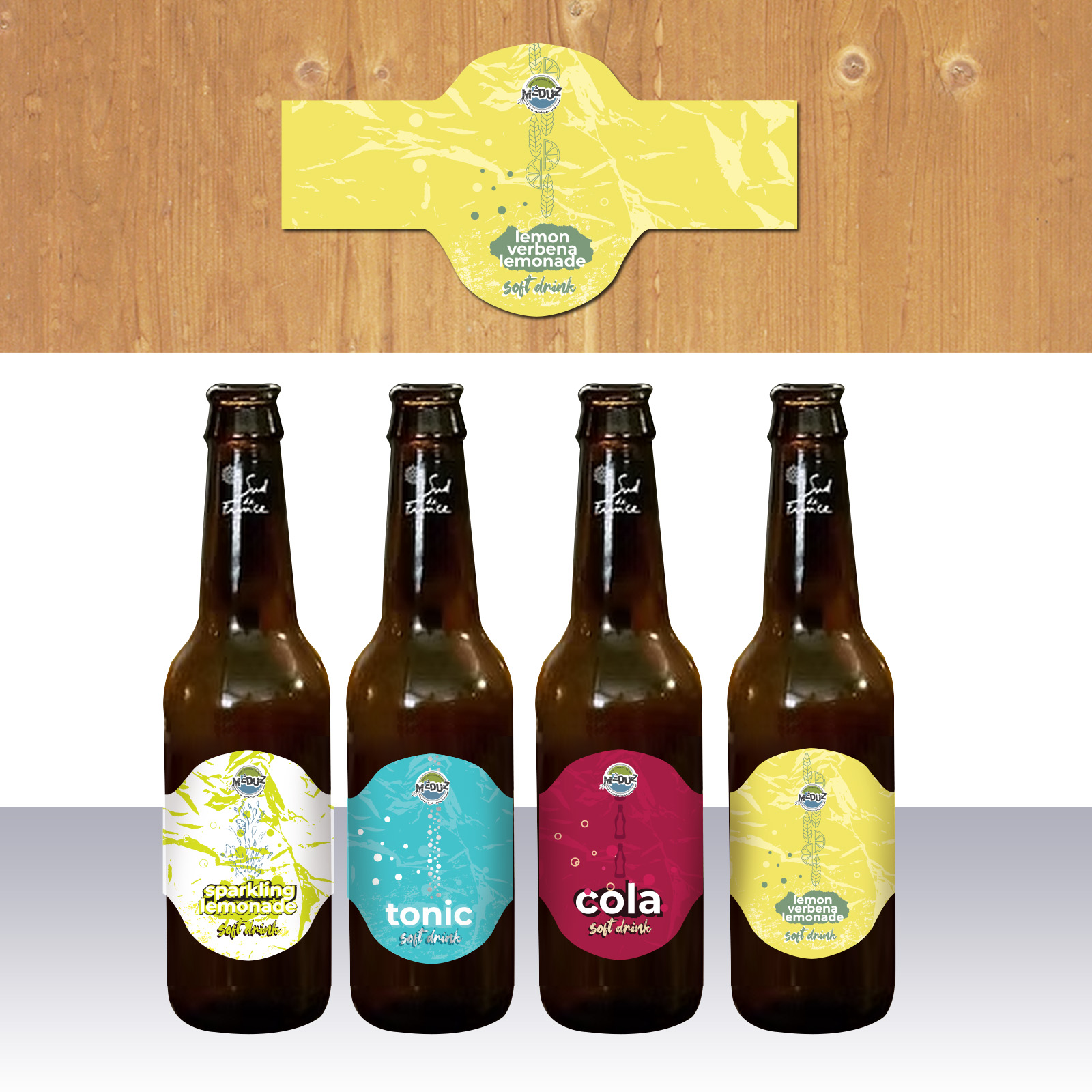 Label Design by MNM for Brasserie Artisanale MEDUZ | Design #36722343