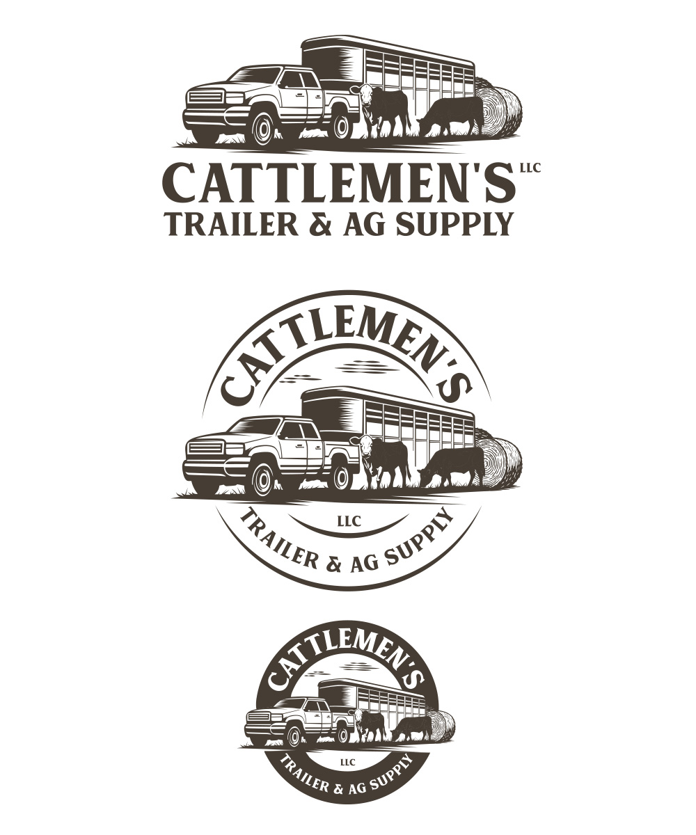 Logo Design by StudioD™ for Cattlemen's Trailer Sales & Ag Supply | Design #36715622