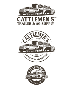 Logo Design by StudioD™ for Cattlemen's Trailer Sales & Ag Supply | Design: #36715622