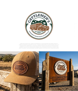 Logo Design by LogoEon for Cattlemen's Trailer Sales & Ag Supply | Design: #36712273