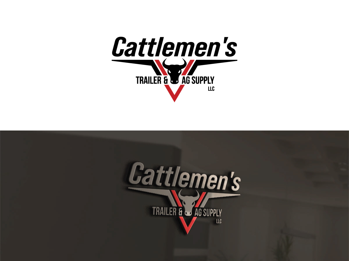 Logo Design by 439 Creations for Cattlemen's Trailer Sales & Ag Supply | Design #36730224