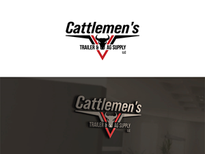 Logo Design by 439 Creations for Cattlemen's Trailer Sales & Ag Supply | Design: #36730224