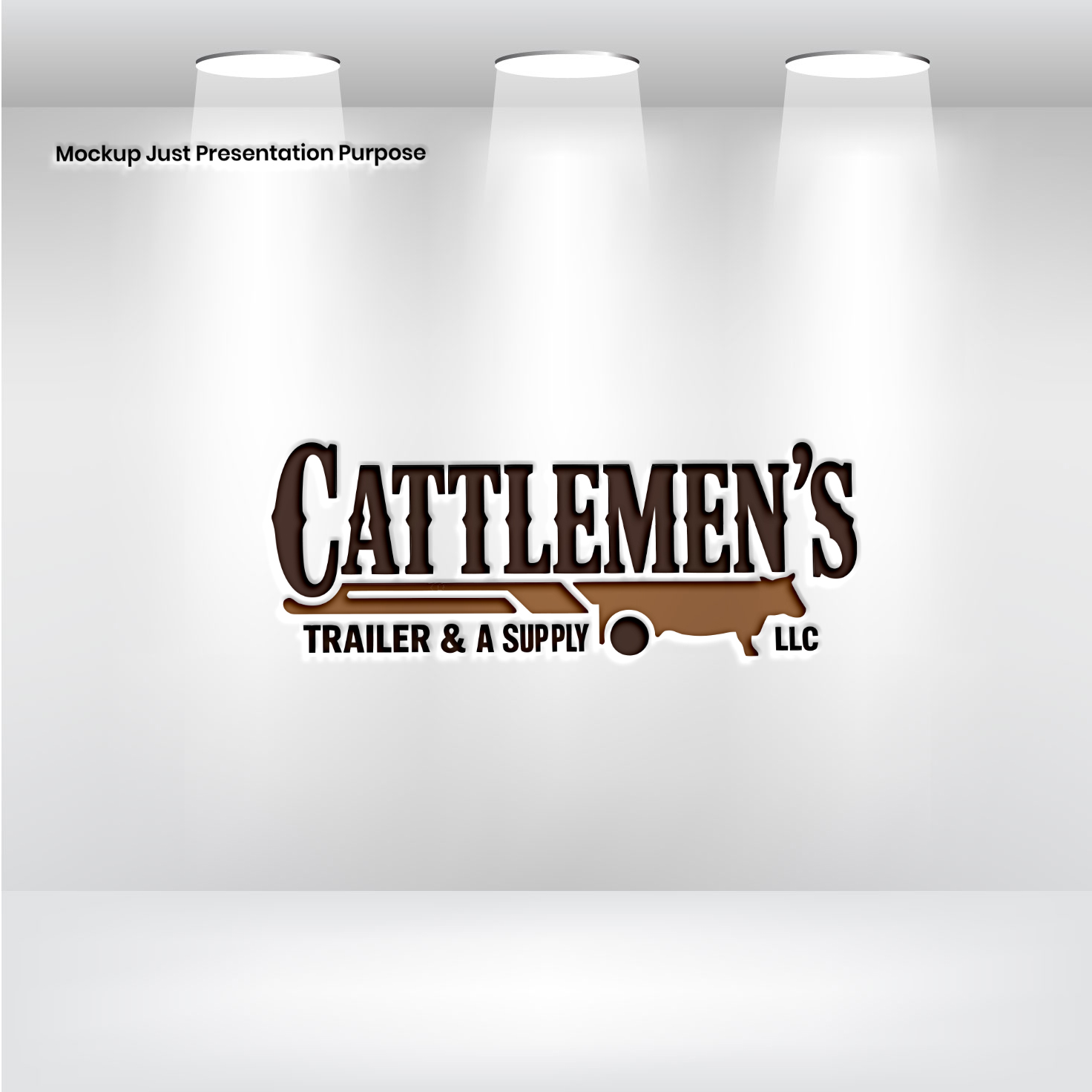Logo Design by VectorForge for Cattlemen's Trailer Sales & Ag Supply | Design #36734420