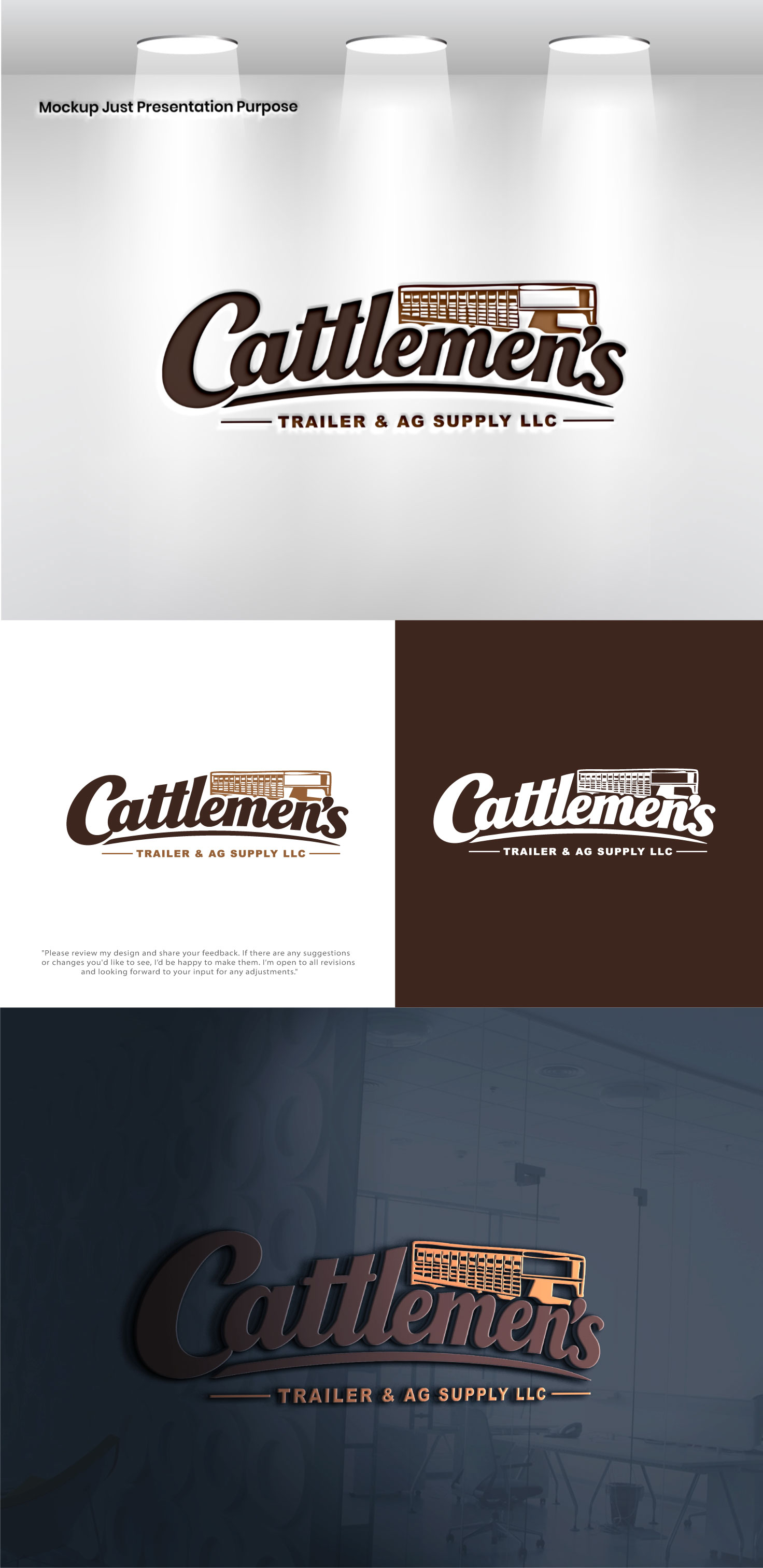 Design de Logo par VectorForge pour Cattlemen's Trailer Sales & Ag Supply | Design #36734429