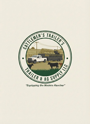 Logo Design by The Art Store for Cattlemen's Trailer Sales & Ag Supply | Design: #36741921