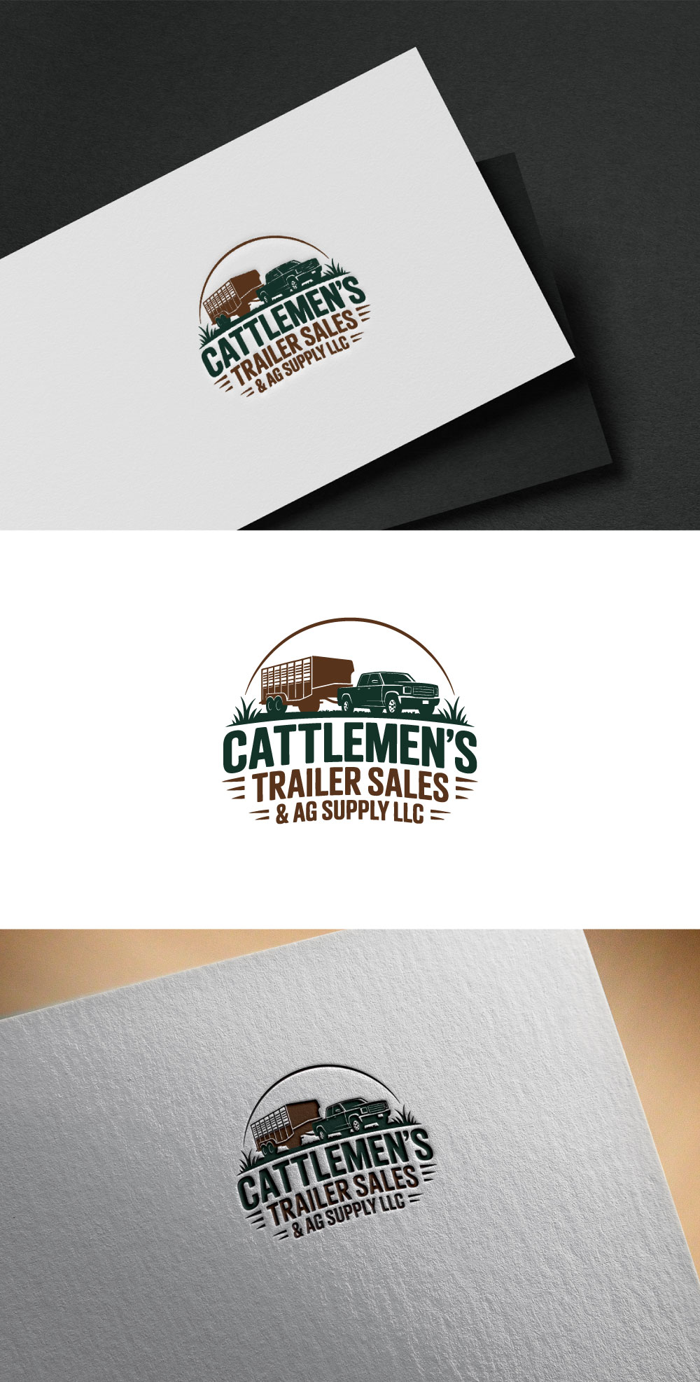 Logo Design by DesignVerse777 for Cattlemen's Trailer Sales & Ag Supply | Design #36710822