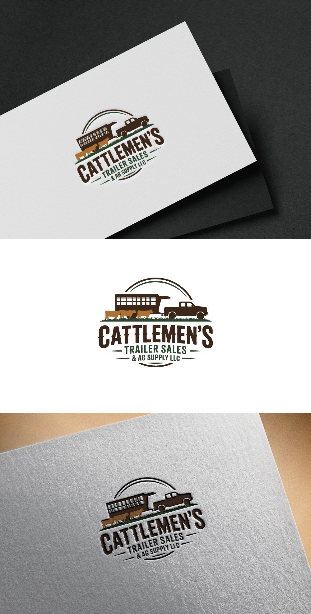 Logo Design by DesignVerse777 for Cattlemen's Trailer Sales & Ag Supply | Design #36710823