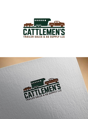 Logo Design by Jonshonkal for Cattlemen's Trailer Sales & Ag Supply | Design: #36710579