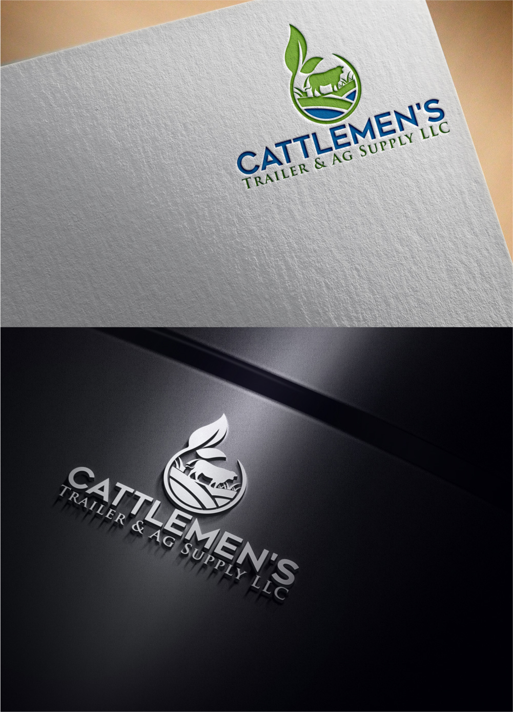Logo Design by JANNAT AKTHER for Cattlemen's Trailer Sales & Ag Supply | Design #36741511