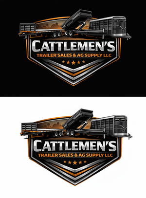 Logo Design by Sahina for Cattlemen's Trailer Sales & Ag Supply | Design: #36717246