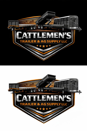 Logo Design by Sahina for Cattlemen's Trailer Sales & Ag Supply | Design: #36730997