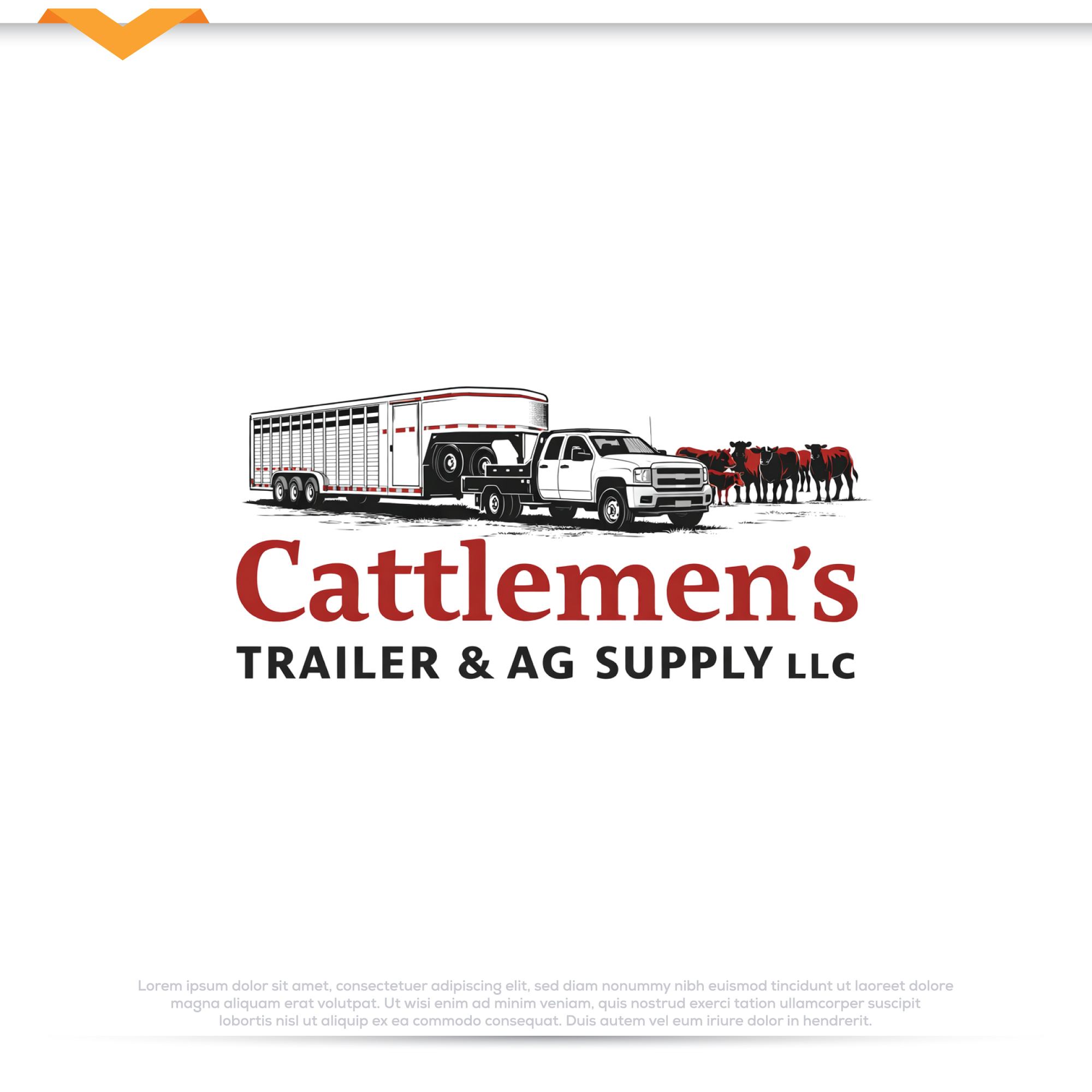Logo Design by Pilot_DesignR™ for Cattlemen's Trailer Sales & Ag Supply | Design #36740036