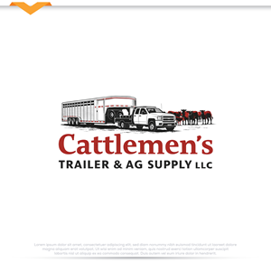 Logo Design by Pilot_DesignR™ for Cattlemen's Trailer Sales & Ag Supply | Design: #36740036