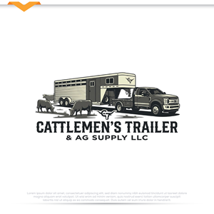 Logo Design by Pilot_DesignR™ for Cattlemen's Trailer Sales & Ag Supply | Design: #36740037