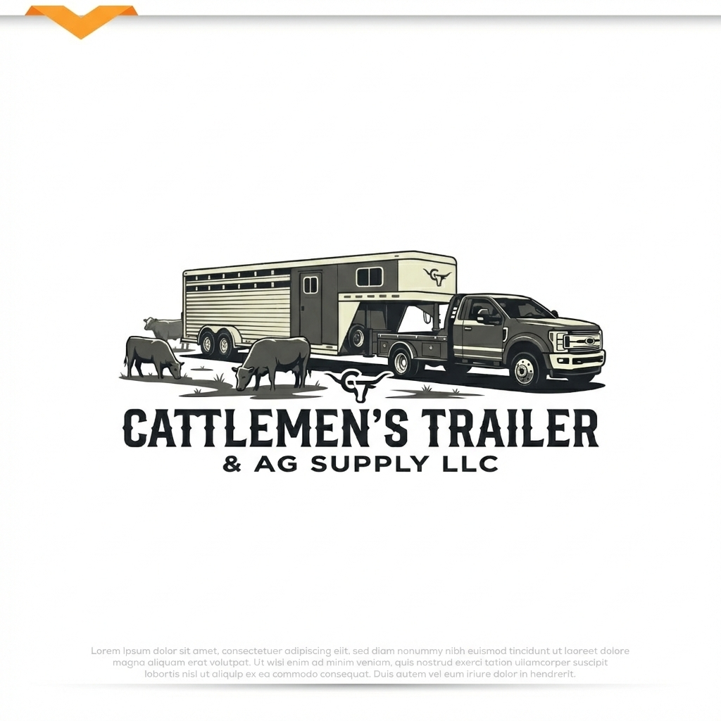Design de Logo par Pilot_DesignR™ pour Cattlemen's Trailer Sales & Ag Supply | Design #36742624