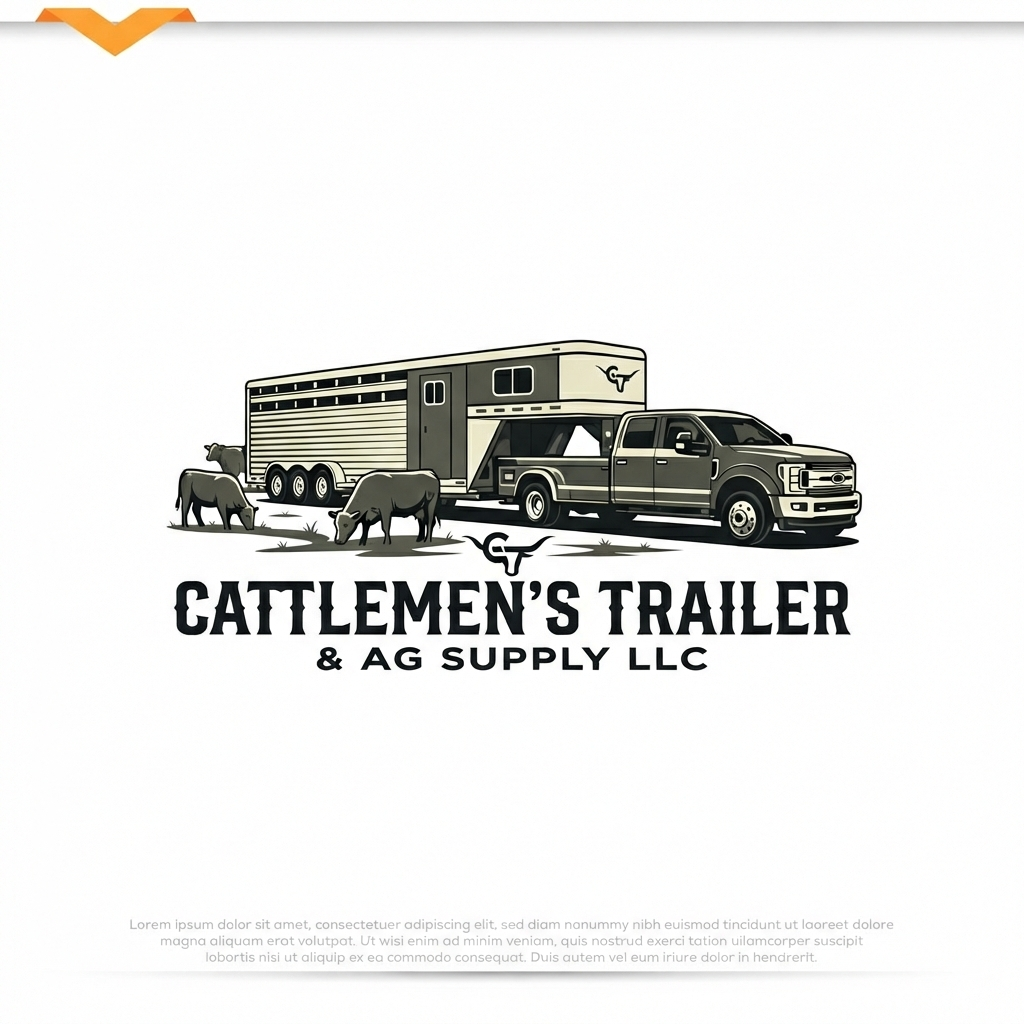 Logo Design by Pilot_DesignR™ for Cattlemen's Trailer Sales & Ag Supply | Design #36742626