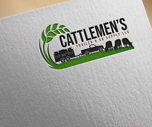 Logo Design by S5 for Cattlemen's Trailer Sales & Ag Supply | Design: #36712917