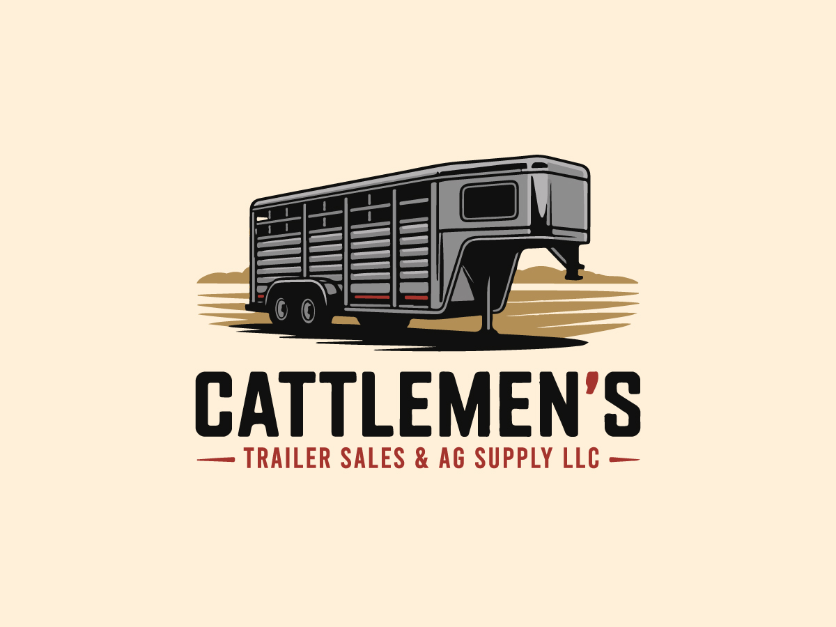 Logo-Design von yozdesign für Cattlemen's Trailer Sales & Ag Supply | Design #36709609
