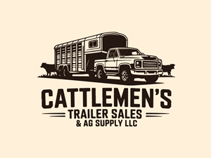 Logo Design by yozdesign for Cattlemen's Trailer Sales & Ag Supply | Design: #36709618