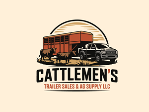 Logo Design by yozdesign for Cattlemen's Trailer Sales & Ag Supply | Design: #36709620