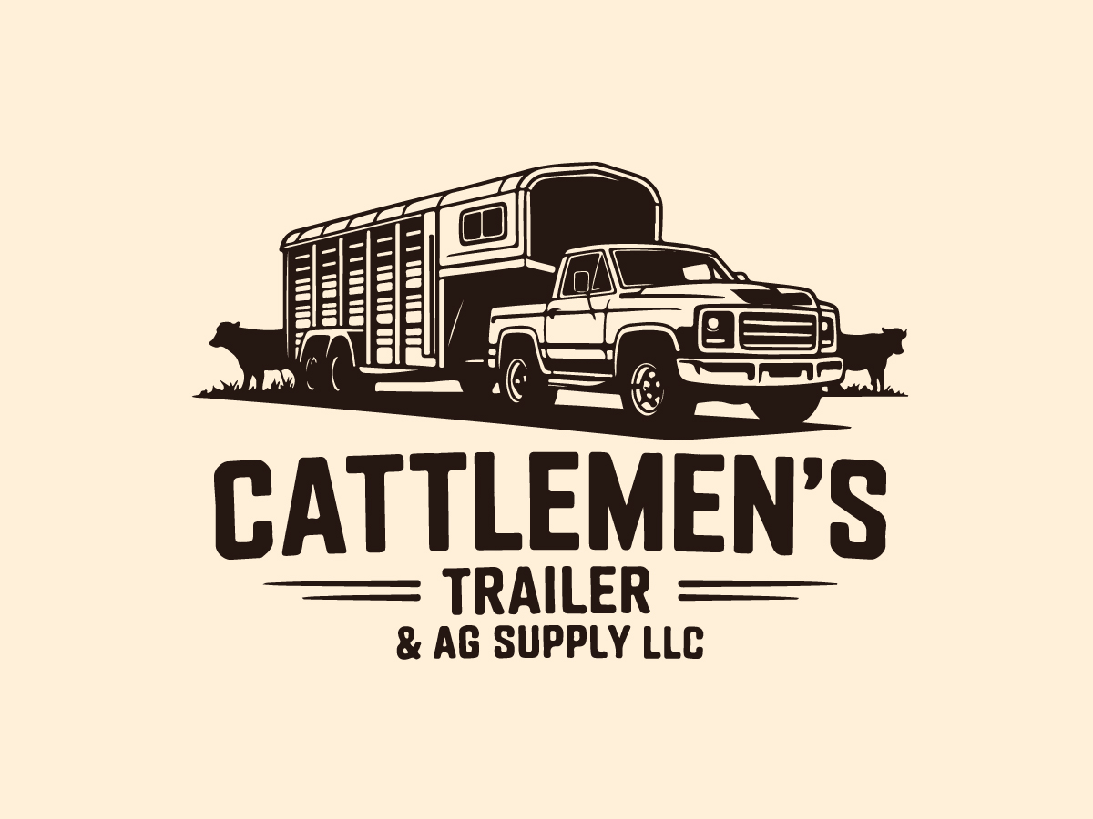 Logo-Design von yozdesign für Cattlemen's Trailer Sales & Ag Supply | Design #36729619