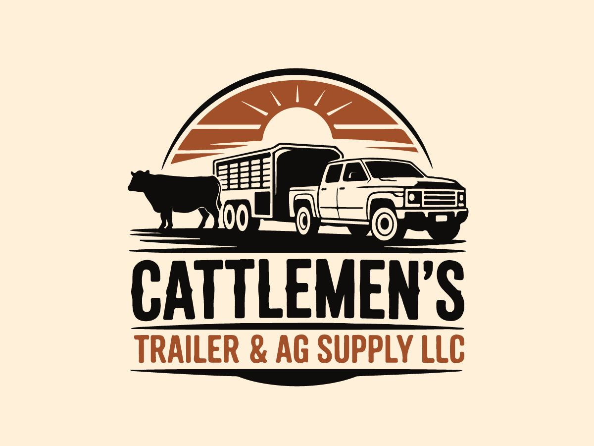 Logo-Design von yozdesign für Cattlemen's Trailer Sales & Ag Supply | Design #36729624