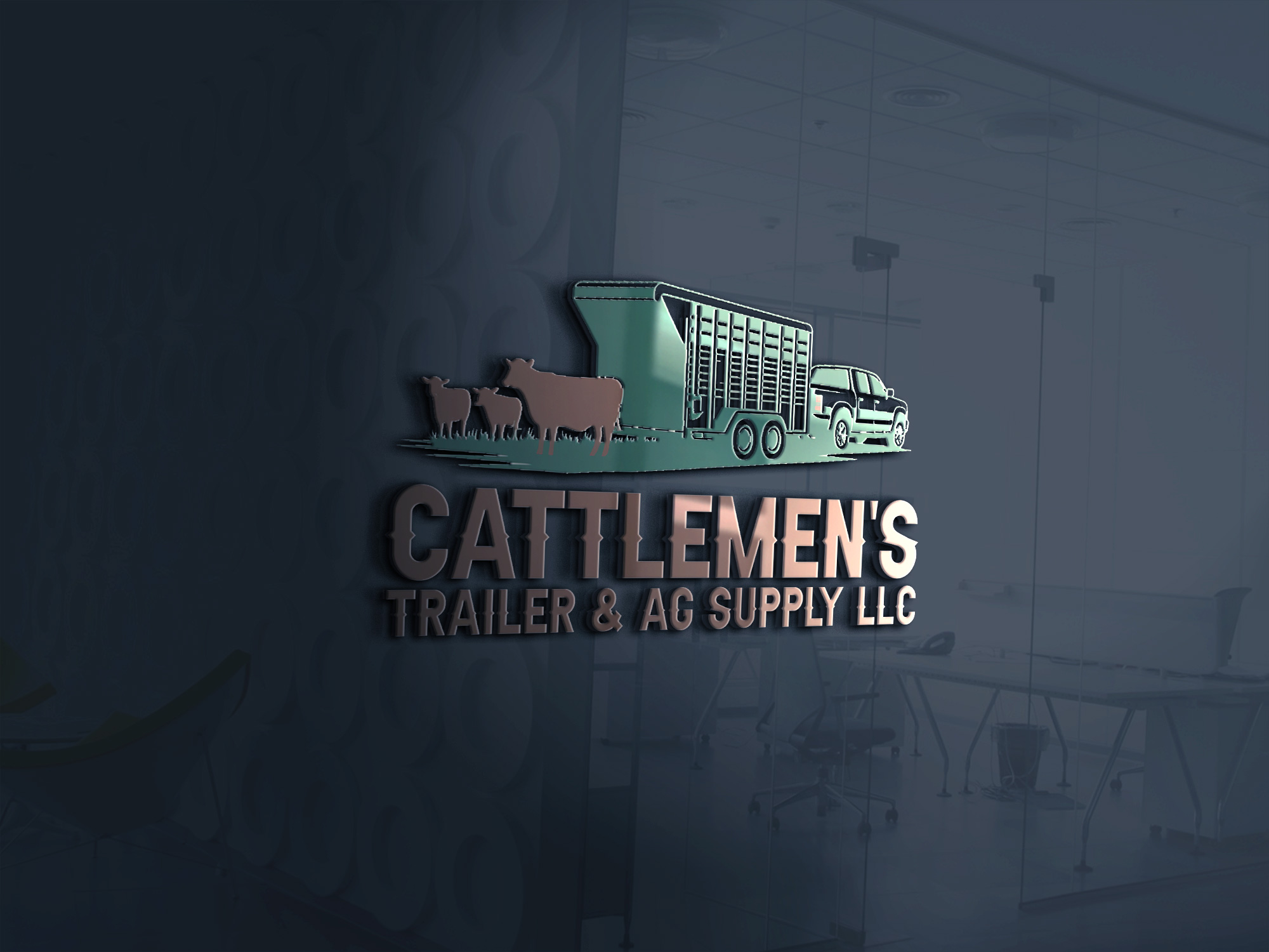 Logo Design by Kaski™ for Cattlemen's Trailer Sales & Ag Supply | Design #36712990