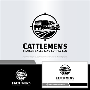 Logo Design by win it for Cattlemen's Trailer Sales & Ag Supply | Design: #36711270