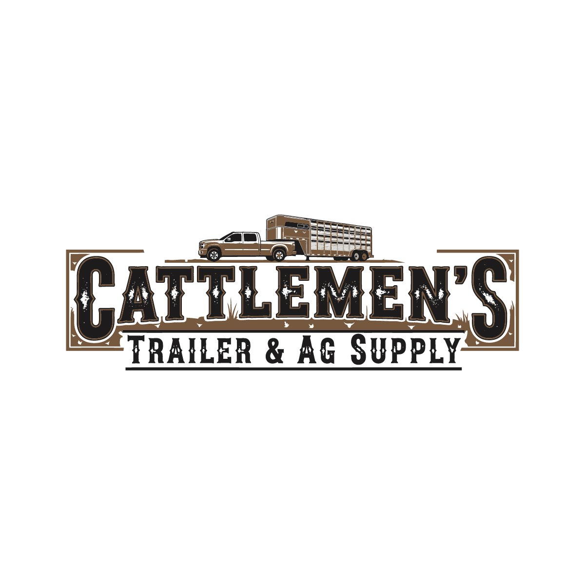 Logo Design by Tariq 38 for Cattlemen's Trailer Sales & Ag Supply | Design #36734192