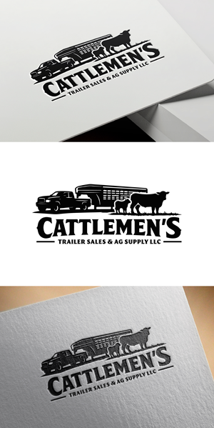 Design de Logo par THE DESIGN MAN pour Cattlemen's Trailer Sales & Ag Supply | Design #36711665