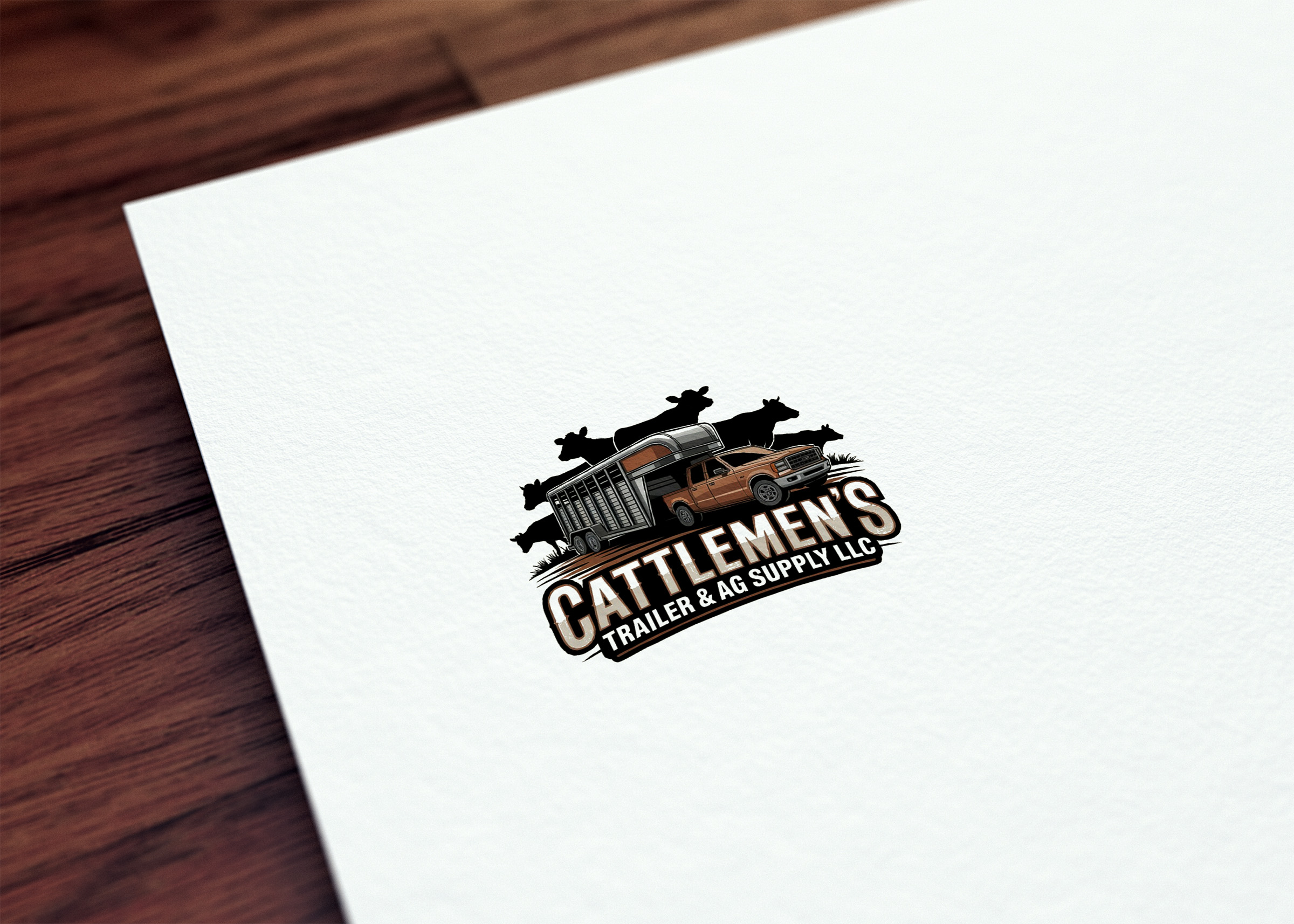 Logo Design by GraphiqueLab for Cattlemen's Trailer Sales & Ag Supply | Design #36715533