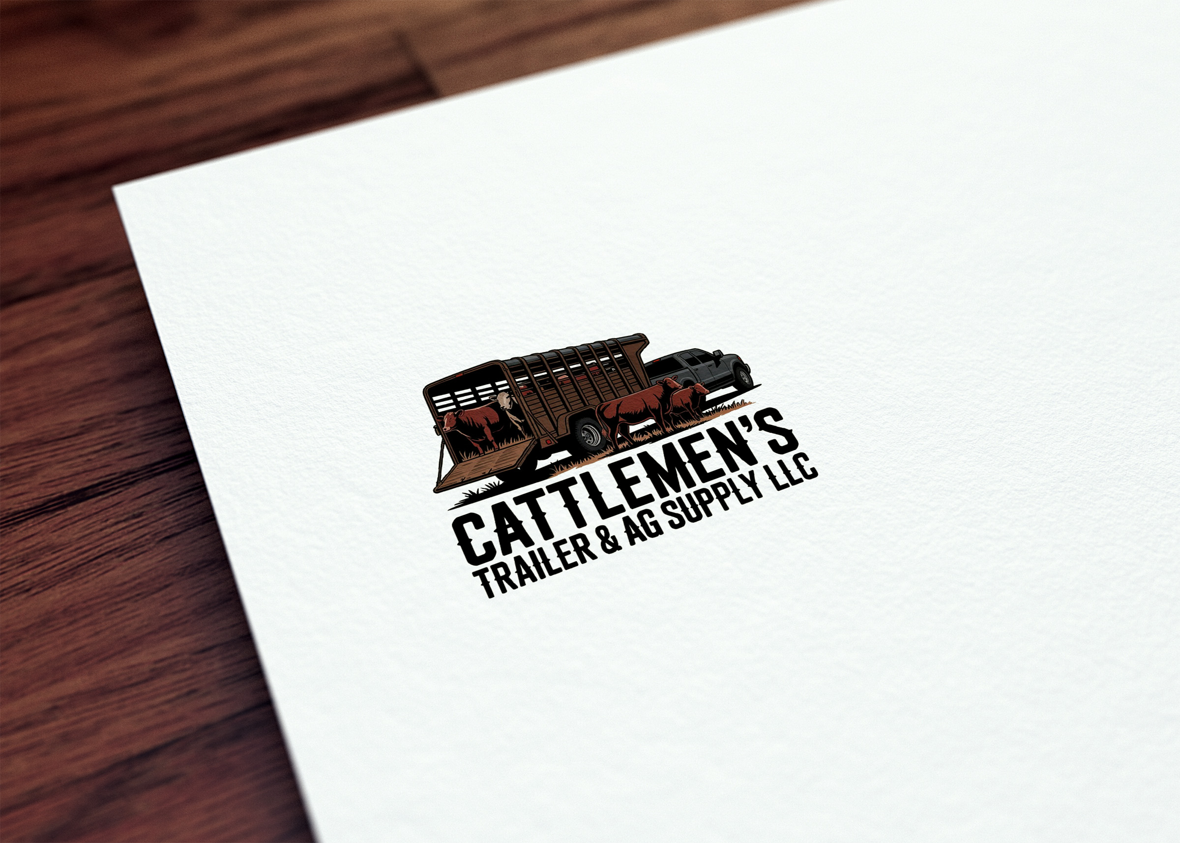 Logo Design by GraphiqueLab for Cattlemen's Trailer Sales & Ag Supply | Design #36715534