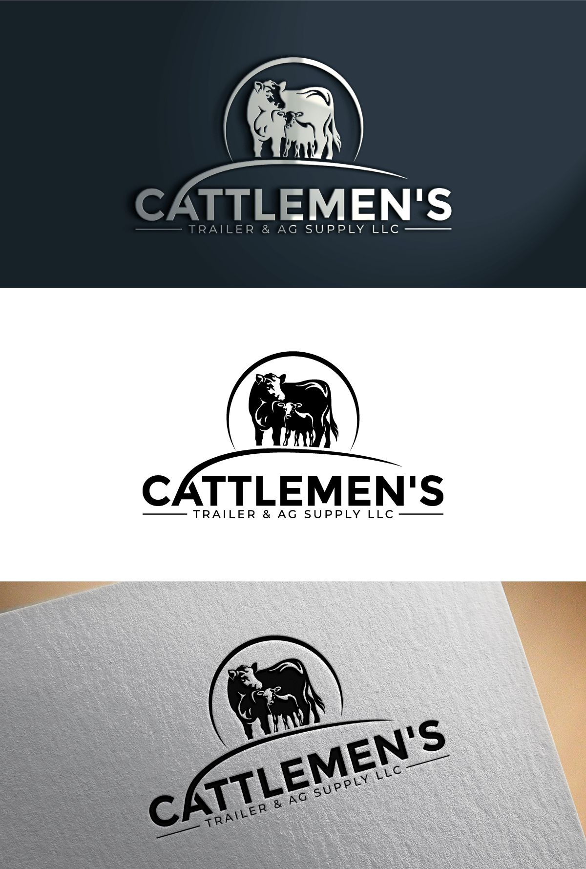 Design de Logo par ariba6269 pour Cattlemen's Trailer Sales & Ag Supply | Design : #36729478