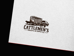 Logo Design by Being  Designer for Cattlemen's Trailer Sales & Ag Supply | Design: #36715512