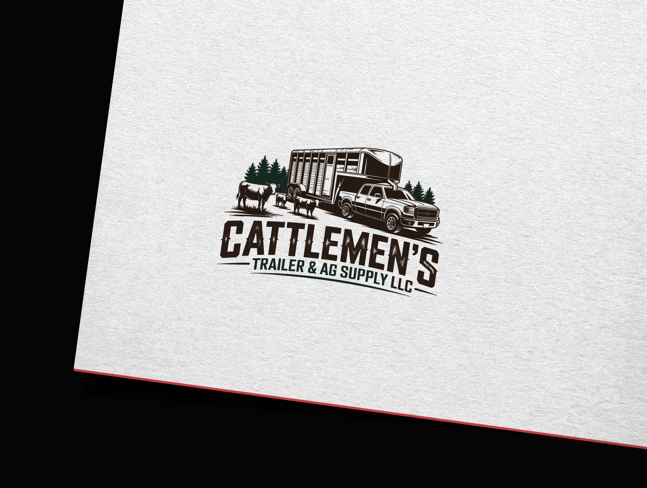 Logo Design by Being  Designer for Cattlemen's Trailer Sales & Ag Supply | Design #36715513