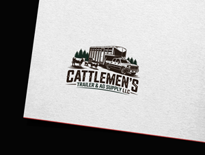 Logo Design by Being  Designer for Cattlemen's Trailer Sales & Ag Supply | Design: #36715514