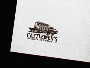 Logo Design by Being  Designer for Cattlemen's Trailer Sales & Ag Supply | Design: #36715515