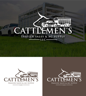 Logo Design by Farhan100 for Cattlemen's Trailer Sales & Ag Supply | Design: #36709539