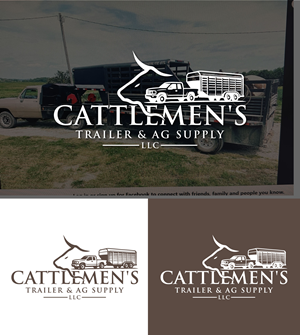 Logo Design by Farhan100 for Cattlemen's Trailer Sales & Ag Supply | Design: #36730849